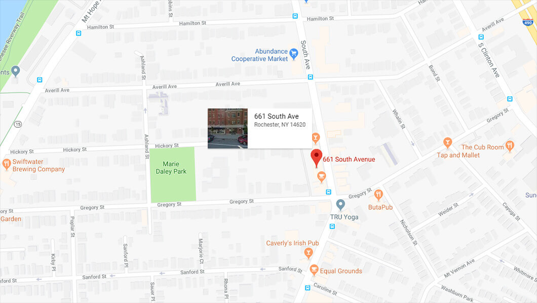 Google Map 661 South Avenue