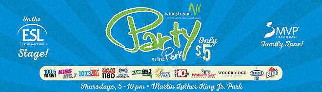 Party in the Park logo