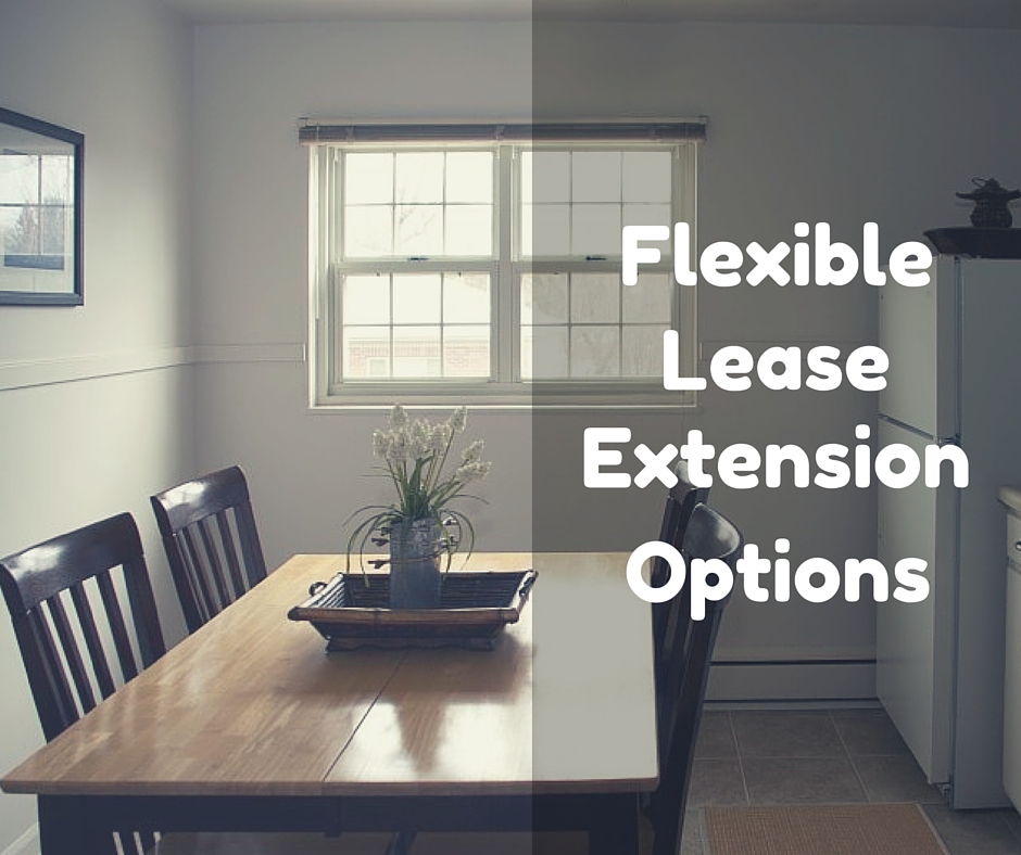 flexible lease extension options